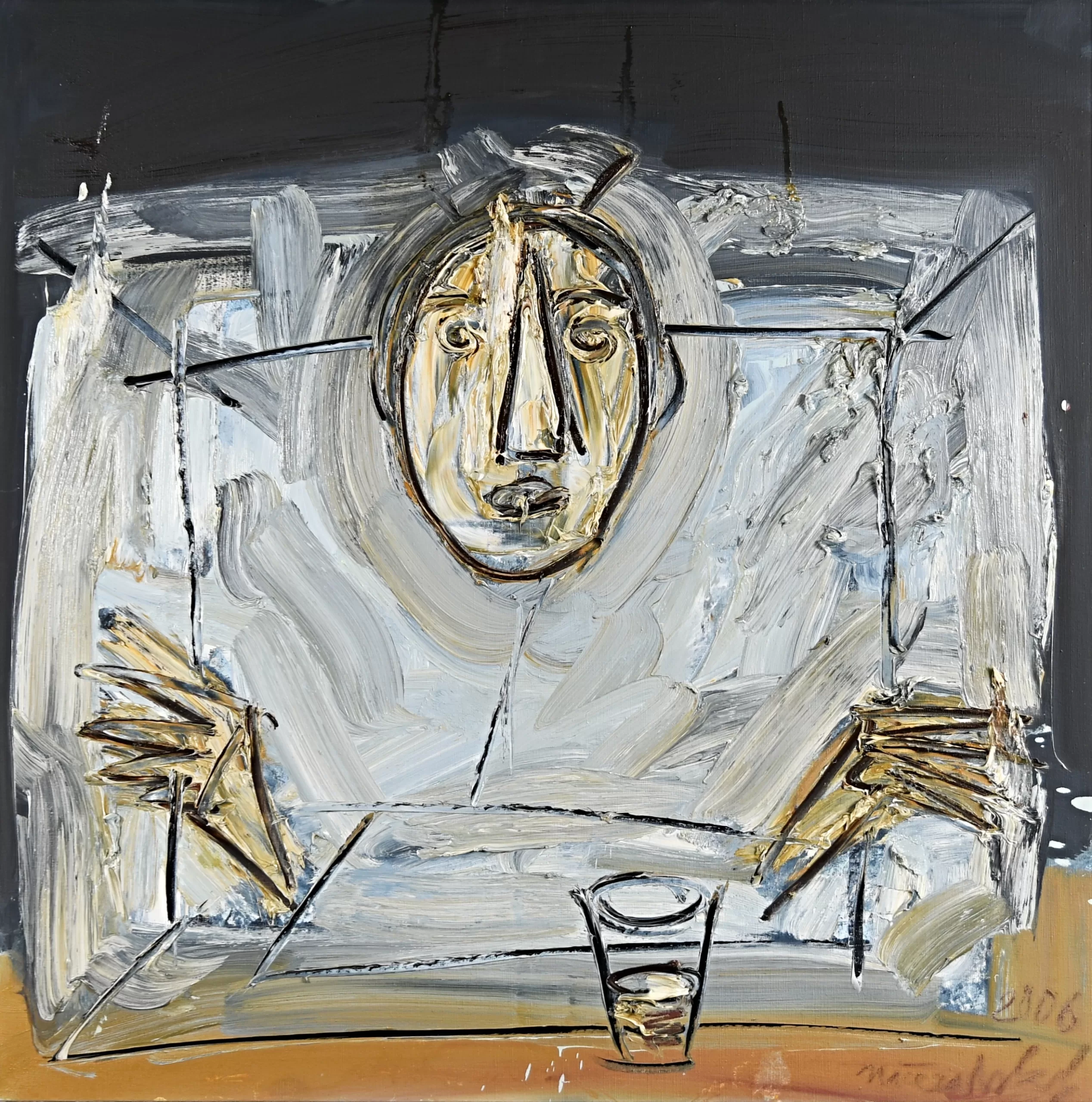 Načeradský Jiří (1939-2014), Autoportrét